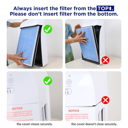 Membrane Solutions MSA3 Air Purifier for Home, Room Up to 1590 sq ft.