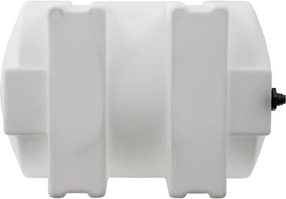 Horizontal Polyethylene Reservoir Water Tank with Legs, 550 Gallon, Made in the USA, Poly Tank for Water and Non-Flammable Liquids, Rust and Corrosion Proof