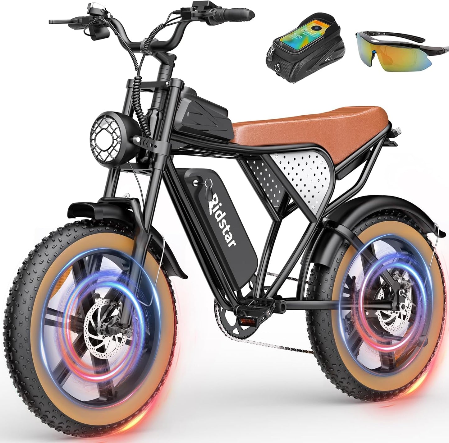 Electric Bike Q20, 2000W, 37Mph, 20" Fat Tires