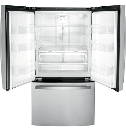 GE 27.0 Cu. ft. Fingerprint Resistant Stainless Steel French Door Refrigerator