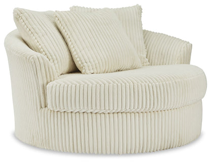 Oversized Swivel Accent Chair